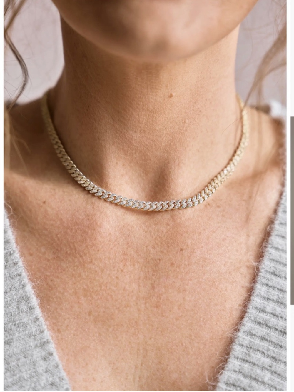 Electric Picks x Danielle Eilers New Chapter  Diamond Chain Necklace